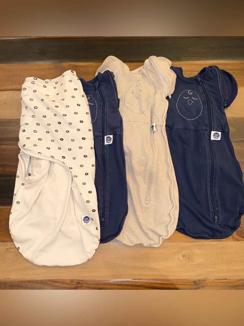 Nested Bean Weighted Sleep Sack & Swaddle Bundle | 4 Piece Set